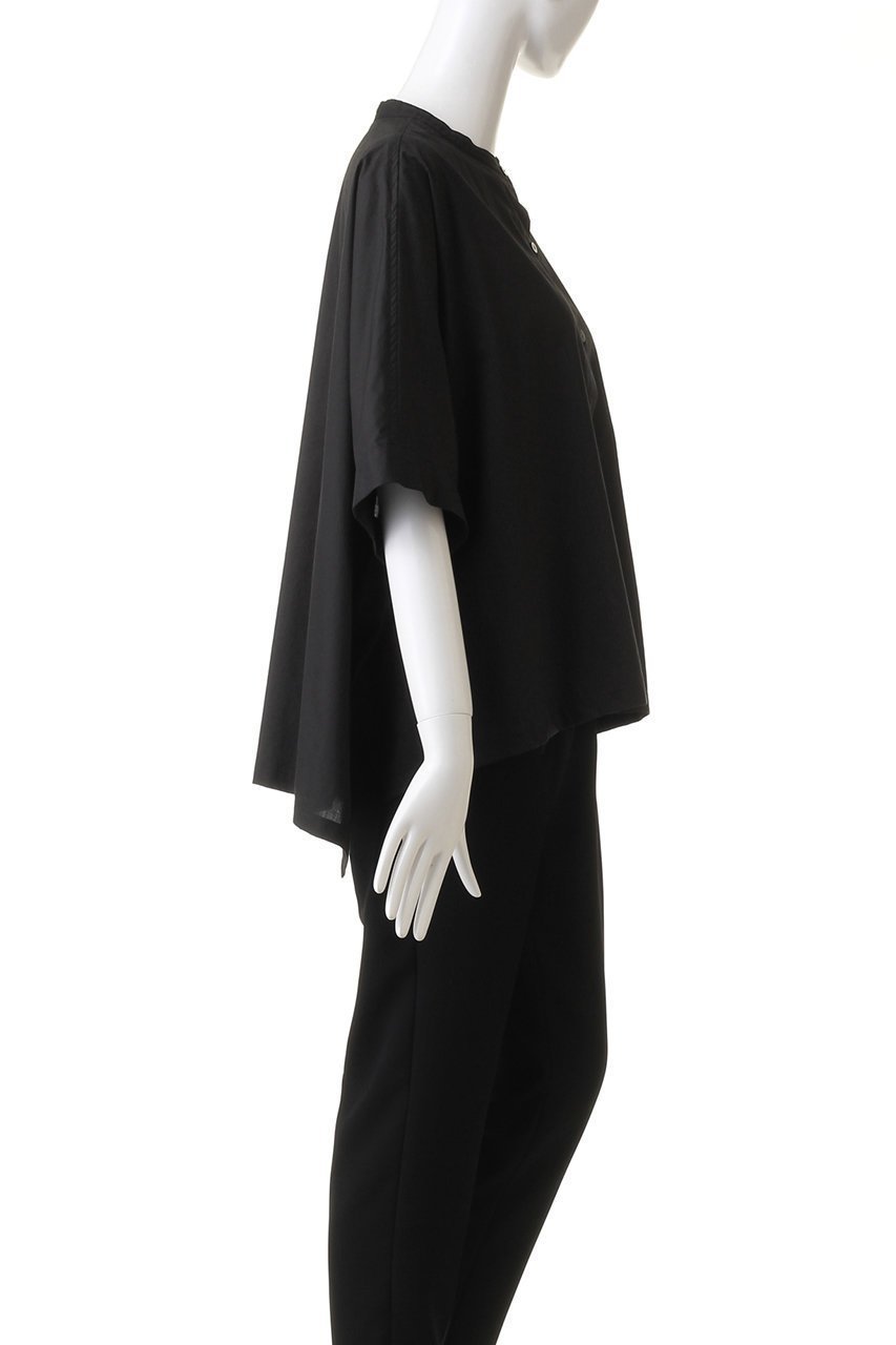 【ミズイロ インド/mizuiro ind】のstand collar wide shirt シャツ 人気、トレンドファッション・服の通販 founy(ファニー) 　ファッション　Fashion　レディースファッション　Fashion for Women　トップス・カットソー　Cut & Sew Tops　シャツ・ブラウス・オフィスカジュアル　Elegant Blouses & Button-Ups　ショート　Short, Short Length　スタンド　Stand Collar, Upright Stand　スリット　Slit, Slit Detail　スリーブ　Sleeve, Long Sleeve / Short Sleeve　トレンド　Trend, Trending Now　バランス　Balance, Style Balance　フォルム　Silhouette, Form　ボトム　Bottoms, Lower Wear　ワイド　Wide, Wide Fit　other-3|ID: prp329100004120760 ipo3291000000032901212