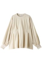 【マノフ/MANOF】のWAIST TUCK VOLUME SLEEVE SWEAT Tシャツ/カットソー LIGHT YELLOW|ID:prp329100004120769