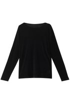 【マノフ/MANOF】のTULLE FLOKED TOPS Tシャツ/カットソー BLACK|ID:prp329100004120770