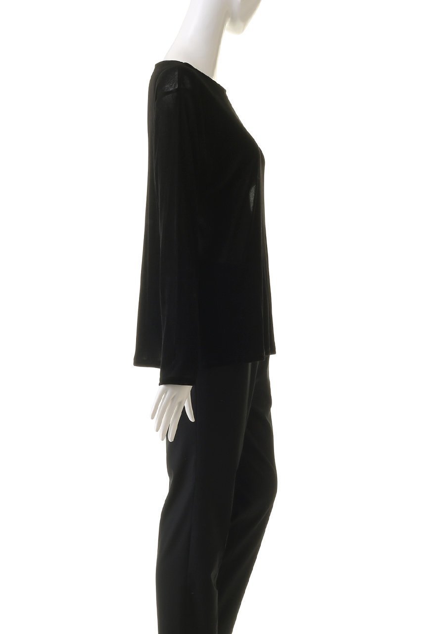 【マノフ/MANOF】のTULLE FLOKED TOPS Tシャツ/カットソー 人気、トレンドファッション・服の通販 founy(ファニー) 　ファッション　Fashion　レディースファッション　WOMEN　トップス・カットソー　Tops/Tshirt　シャツ/ブラウス　Shirts/Blouses　ロング / Tシャツ　T-Shirts　カットソー　Cut and Sewn　カットソー　Cut And Sew　サロペット　Overalls　ジャケット　Jacket　スリーブ　Sleeve　チュール　Tulle　トレンド　Trend　ベスト　Vest　ロング　Long　other-3|ID: prp329100004120770 ipo3291000000031409015