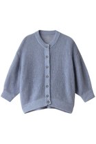 【マノフ/MANOF】のHALF SLEEVE MOHAIR KNIT ニット/カーディガン BLUE|ID:prp329100004120771