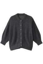 【マノフ/MANOF】のHALF SLEEVE MOHAIR KNIT ニット/カーディガン CHARCOAL GRAY|ID: prp329100004120771 ipo3291000000028109631