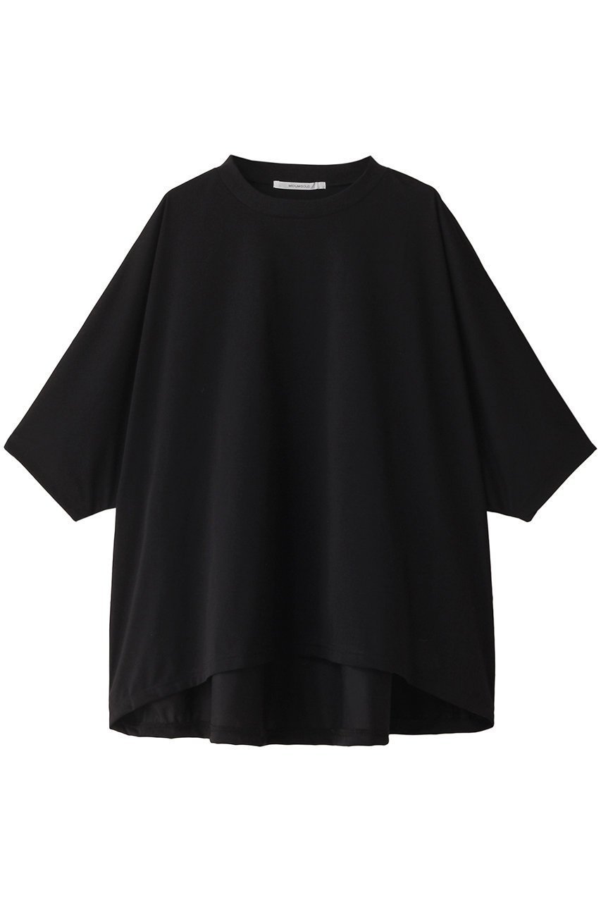 【ミディウミソリッド/MIDIUMISOLID】のdolman slv wide tunic チュニック インテリア・キッズ・メンズ・レディースファッション・服の通販 founy(ファニー) 　ファッション　Fashion　レディースファッション　Fashion for Women　ワンピース　Dresses　チュニック　Tunic Tops & Dresses　チュニック　Tunic, Long Top　ロング　Long, Long-Length　ワイド　Wide, Wide Fit　black|ID: prp329100004120783 ipo3291000000032892492