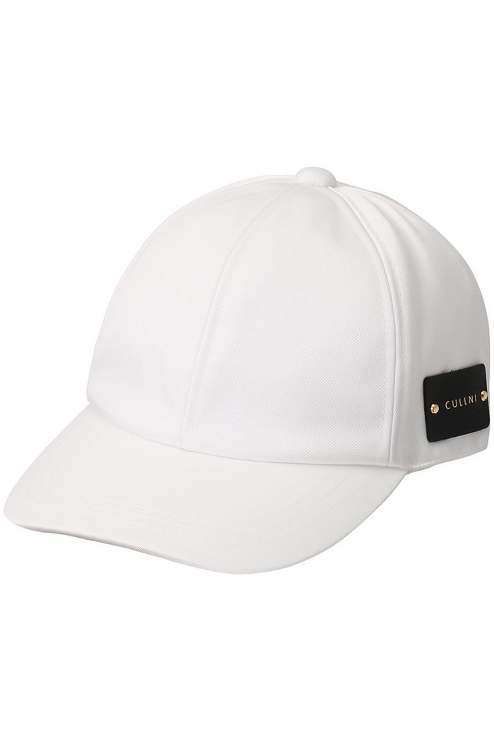 【クルニ/CULLNI】の【UNISEX】Luxury ダブルクロスレザーエンブレムキャップ インテリア・キッズ・メンズ・レディースファッション・服の通販 founy(ファニー) https://founy.com/ ファッション Fashion レディースファッション Fashion for Women キャップ&ハット Hats & Caps ユニセックス Unisex, Genderless キャップ Cap, Baseball Cap シルク Silk, 100% Silk ダブル Double, Double-Breasted エレガント 上品 Elegant 帽子 Hat, Headwear |ID: prp329100004120787 ipo3291000000032827742