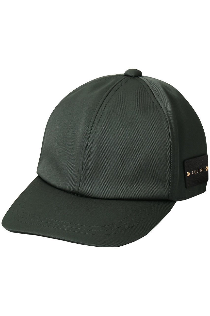 【クルニ/CULLNI】の【UNISEX】Luxury ダブルクロスレザーエンブレムキャップ インテリア・キッズ・メンズ・レディースファッション・服の通販 founy(ファニー) 　ファッション　Fashion　レディースファッション　Fashion for Women　キャップ&ハット　Hats & Caps　ユニセックス　Unisex, Genderless　キャップ　Cap, Baseball Cap　シルク　Silk, 100% Silk　ダブル　Double, Double-Breasted　エレガント 上品　Elegant　帽子　Hat, Headwear　グリーン|ID: prp329100004120787 ipo3291000000032827744