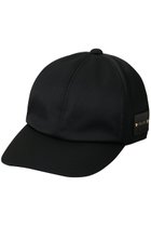 【クルニ/CULLNI】の【UNISEX】Luxury ダブルクロスレザーエンブレムキャップ ブラック|ID: prp329100004120787 ipo3291000000032827745