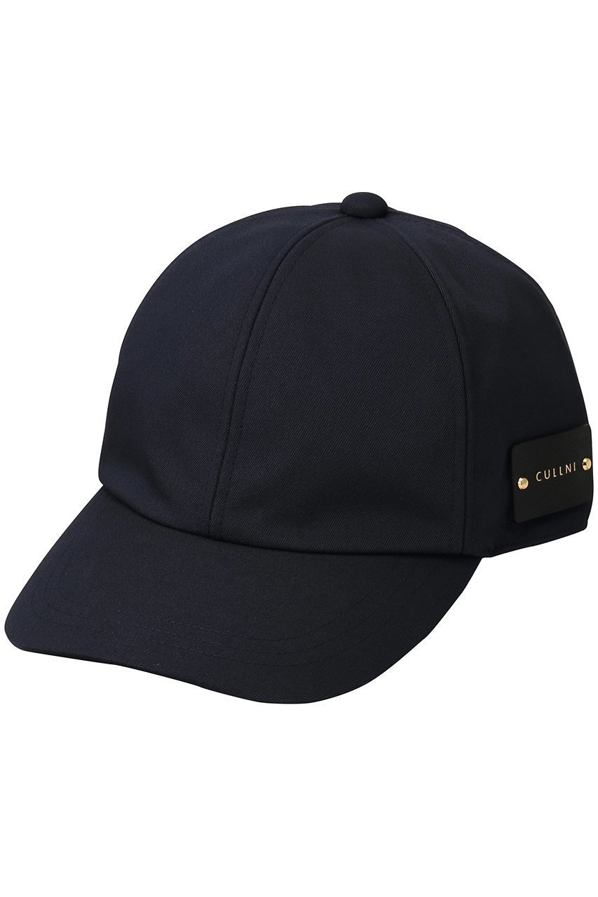 【クルニ/CULLNI】の【UNISEX】Chino レザーエンブレムキャップ インテリア・キッズ・メンズ・レディースファッション・服の通販 founy(ファニー) 　ファッション　Fashion　レディースファッション　WOMEN　帽子　Hats　ユニセックス　Unisex　なめらか　Smooth　キャップ　Cap　シンプル　Simple　再入荷　Restock/Back In Stock/Re Arrival　帽子　Hat　ネイビー|ID: prp329100004120789 ipo3291000000032113383