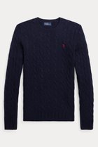 【ラルフローレン/RALPH LAUREN】の【POLO RALPH LAUREN】ケーブルニット ウールカシミヤ セーター 人気、トレンドファッション・服の通販 founy(ファニー) ファッション Fashion レディースファッション WOMEN トップス・カットソー Tops/Tshirt ニット Knit Tops プルオーバー Pullover カシミヤ Cashmere スリム Slim セーター Sweater thumbnail ブルー|ID: prp329100004121802 ipo3291000000028127316