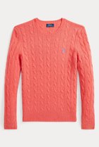 【ラルフローレン/RALPH LAUREN】の【POLO RALPH LAUREN】ケーブル ウールカシミヤ クルーネック セーター 人気、トレンドファッション・服の通販 founy(ファニー) ファッション Fashion レディースファッション WOMEN トップス・カットソー Tops/Tshirt ニット Knit Tops プルオーバー Pullover カシミヤ Cashmere クラシカル Classical クラシック Classic コンパクト Compact セーター Sweater トレンド Trend ワイド Wide thumbnail ピンク|ID: prp329100004121803 ipo3291000000028370091