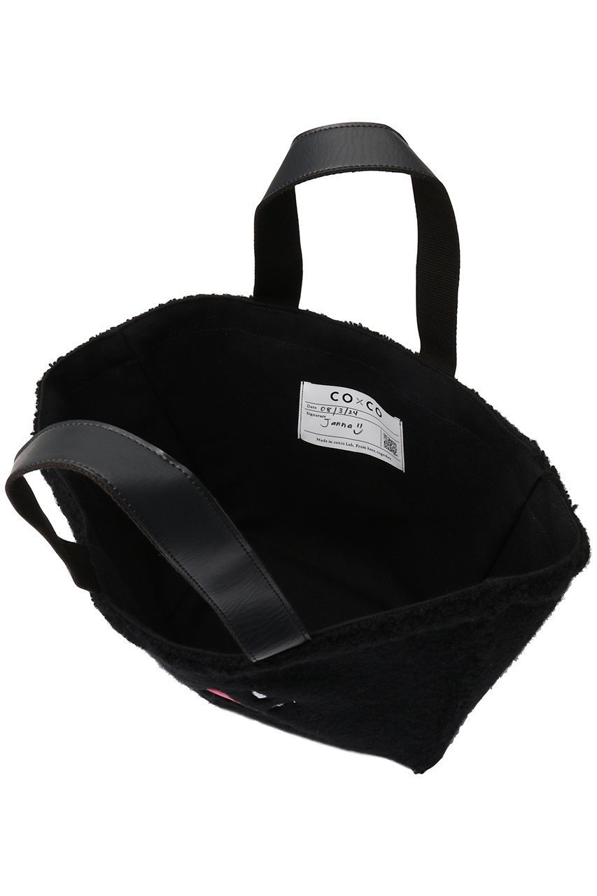 【ココ/coxco】の【ELLE SHOP限定】 coxcoパイルボアトートバック (小) 人気、トレンドファッション・服の通販 founy(ファニー) 　ファッション　Fashion　レディースファッション　Fashion for Women　バッグ　Bags　イラスト　Illustration　パーティ　Party, Party Style　A/W・秋冬　Autumn/Winter　other-5|ID: prp329100004121832 ipo3291000000032789963