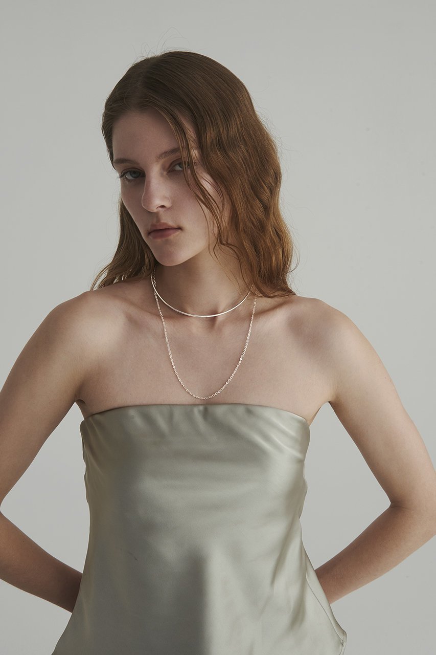 【クイップ クエイント/quip queint】のradius チョーカー 人気、トレンドファッション・服の通販 founy(ファニー) 　ファッション　Fashion　レディースファッション　Fashion for Women　ジュエリー　Jewelry　ネックレス　Necklaces & Pendants　シルバー　Silver, Metallic Silver　シンプル　Simple, Minimal　チェーン　Chain, Chain Strap　ネックレス　Necklace, Pendant Necklace　フィット　Fit, Slim Fit　フラット　Flat, Flat Shoes　メタル　Metal, Metal Parts　モダン　Modern, Contemporary　エレガント 上品　Elegant　other-2|ID: prp329100004121867 ipo3291000000033326975