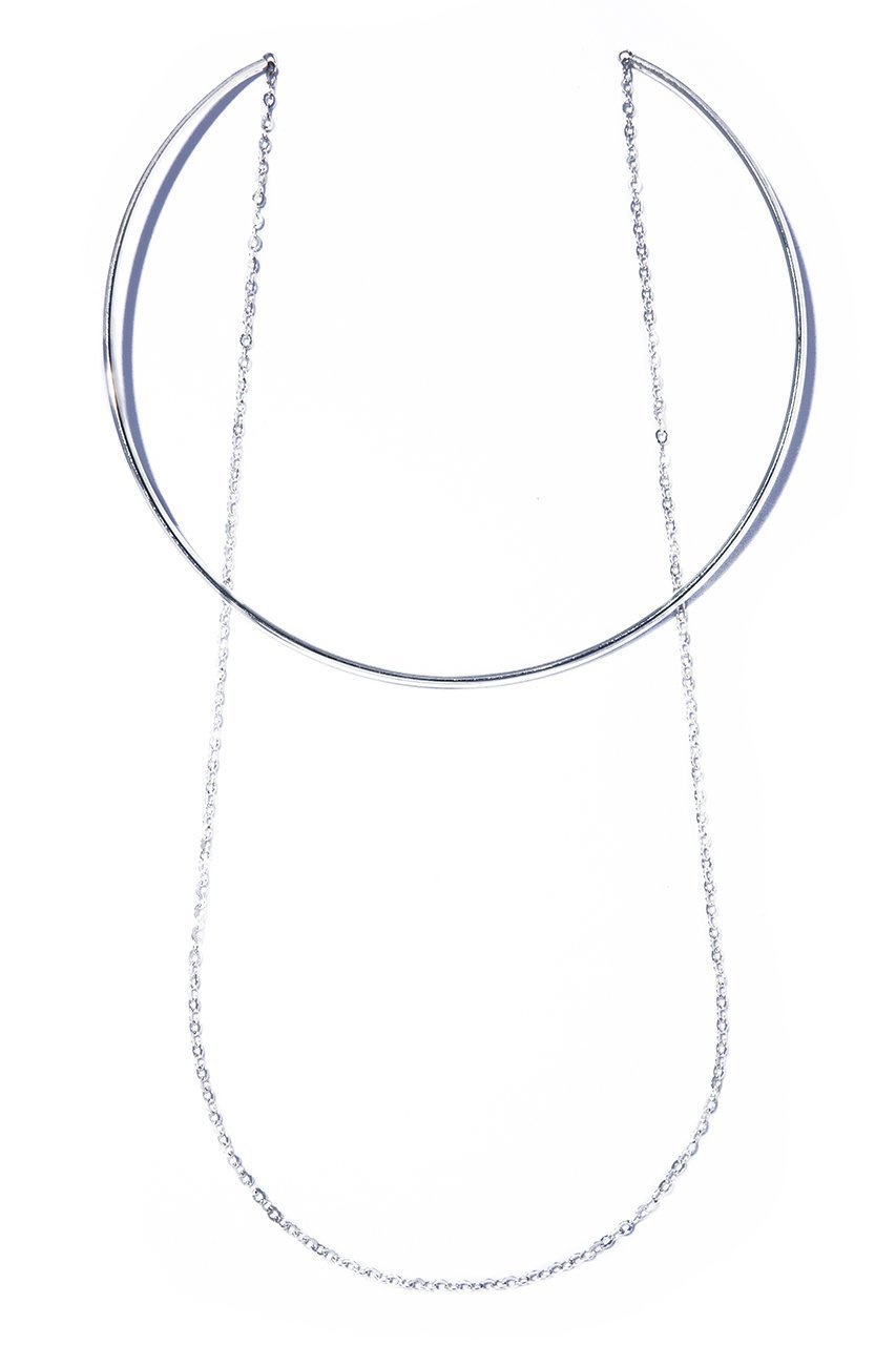 【クイップ クエイント/quip queint】のradius チョーカー インテリア・キッズ・メンズ・レディースファッション・服の通販 founy(ファニー) 　ファッション　Fashion　レディースファッション　Fashion for Women　ジュエリー　Jewelry　ネックレス　Necklaces & Pendants　シルバー　Silver, Metallic Silver　シンプル　Simple, Minimal　チェーン　Chain, Chain Strap　ネックレス　Necklace, Pendant Necklace　フィット　Fit, Slim Fit　フラット　Flat, Flat Shoes　メタル　Metal, Metal Parts　モダン　Modern, Contemporary　エレガント 上品　Elegant　シルバー|ID: prp329100004121867 ipo3291000000035376263