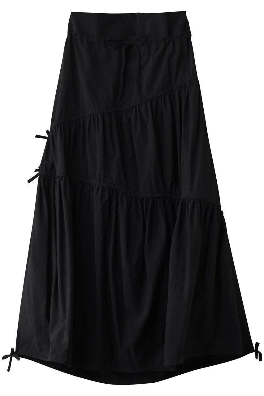 【ア ヴァケーション/A VACATION】のAVC ギャザースカート インテリア・キッズ・メンズ・レディースファッション・服の通販 founy(ファニー) 　ファッション　Fashion　レディースファッション　WOMEN　スカート　Skirt　ロングスカート　Long Skirt　ギャザー　Gather　シンプル　Simple　フェミニン　Feminine　ロング　Long　夏　Summer　春　Spring　S/S・春夏　Ss・Spring/Summer　ブラック|ID: prp329100004121880 ipo3291000000031184349