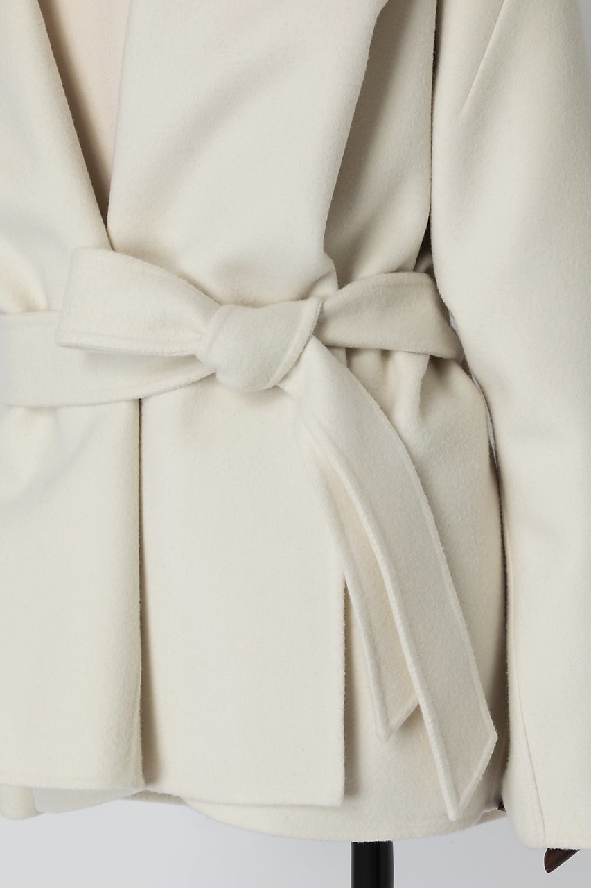 【オーヴィル/EAUVIRE】のSuper180 sビーバー ベルテッドコート 人気、トレンドファッション・服の通販 founy(ファニー) ファッション Fashion レディースファッション Fashion for Women アウター Coat / Outerwear Collection コート・ロングコート・ピーコート Long Coats, Peacoats & More ショート Short, Short Length ショール Shawl, Wrap スペシャル Special, Limited Edition 再入荷 Restock / Back in Stock 日本製 Made In Japan other-8|ID: prp329100004121891 ipo3291000000032949706