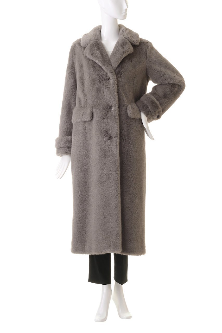 【ヘルノ/HERNO】のフェイクファーロングコート 人気、トレンドファッション・服の通販 founy(ファニー) 　ファッション　Fashion　レディースファッション　WOMEN　アウター　Coat Outerwear　コート　Coats　フェイクファー　Faux Fur　ロング　Long　A/W・秋冬　Aw・Autumn/Winter・Fw・Fall-Winter　other-2|ID: prp329100004121901 ipo3291000000031408670
