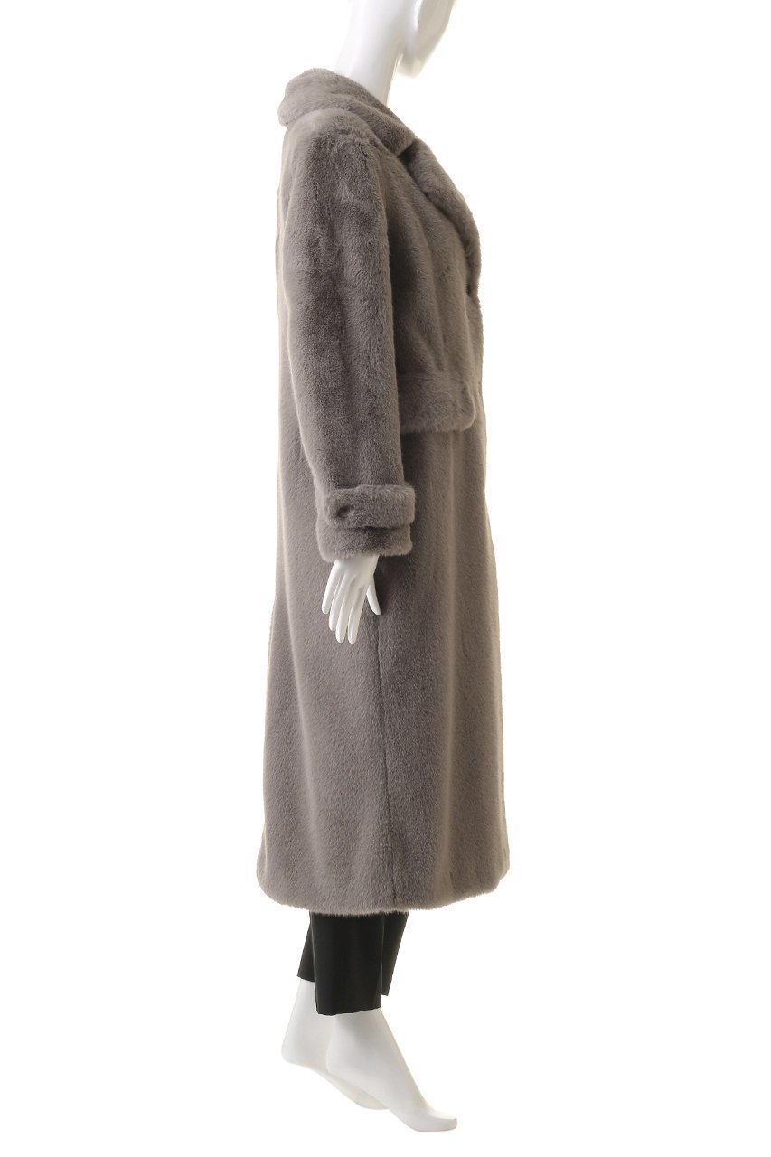 【ヘルノ/HERNO】のフェイクファーロングコート 人気、トレンドファッション・服の通販 founy(ファニー) 　ファッション　Fashion　レディースファッション　WOMEN　アウター　Coat Outerwear　コート　Coats　フェイクファー　Faux Fur　ロング　Long　A/W・秋冬　Aw・Autumn/Winter・Fw・Fall-Winter　other-3|ID: prp329100004121901 ipo3291000000031408672