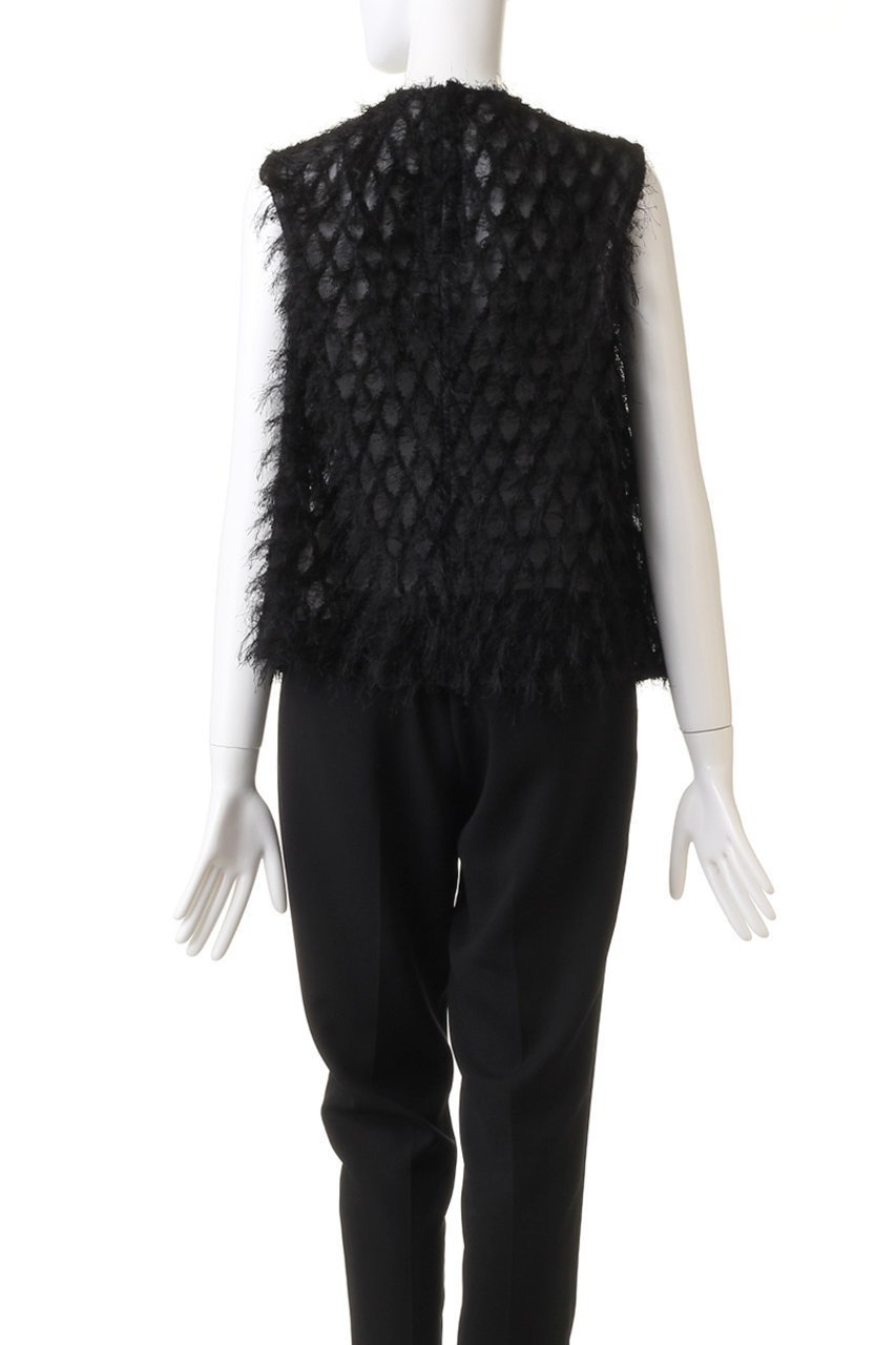 【ジェイドット/j.】のアーガイルジャガードトップス 人気、トレンドファッション・服の通販 founy(ファニー) 　ファッション　Fashion　レディースファッション　WOMEN　トップス・カットソー　Tops/Tshirt　キャミソール / ノースリーブ　No Sleeves　シャツ/ブラウス　Shirts/Blouses　ジャカード　Jacquard　テクスチャー　Texture　ノースリーブ　No Sleeve　リュクス　Luxe　other-4|ID: prp329100004121918 ipo3291000000031408691