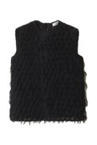 【ジェイドット/j.】のアーガイルジャガードトップス 人気、トレンドファッション・服の通販 founy(ファニー) ファッション Fashion レディースファッション Fashion for Women トップス・カットソー Cut & Sew Tops キャミソール&ノースリーブ Camisoles & Sleeveless Tops シャツ・ブラウス・オフィスカジュアル Elegant Blouses & Button-Ups ジャカード/ジャガード Jacquard, Woven Pattern テクスチャー Texture, Textured Fabric ノースリーブ Sleeveless, No-Sleeve リュクス Luxury, Elegant, High-End, Chic thumbnail ブラック|ID: prp329100004121918 ipo3291000000036071839