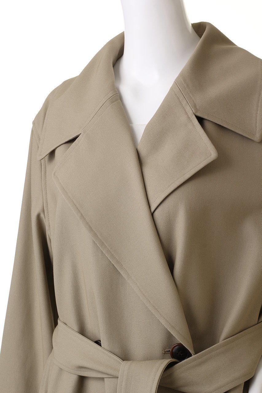【ジェイドット/j.】のハイツイストツイルトレンチコート 人気、トレンドファッション・服の通販 founy(ファニー) 　ファッション　Fashion　レディースファッション　WOMEN　アウター　Coat Outerwear　コート　Coats　トレンチコート　Trench Coats　スタイリッシュ　Stylish　ロング　Long　エレガント 上品　Elegant　A/W・秋冬　Aw・Autumn/Winter・Fw・Fall-Winter　other-5|ID: prp329100004121919 ipo3291000000031408703