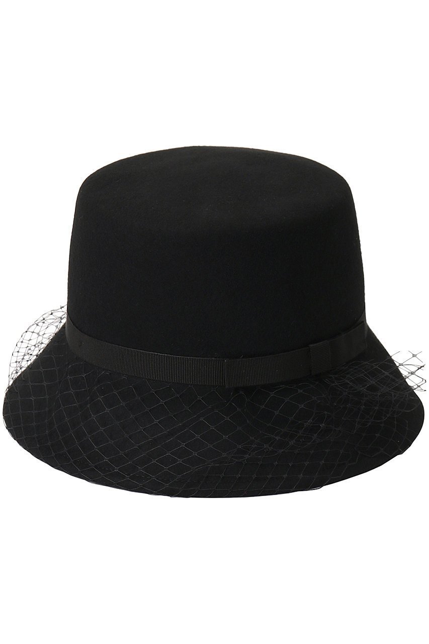 【アナイ/ANAYI】のIチュールバケットHAT インテリア・キッズ・メンズ・レディースファッション・服の通販 founy(ファニー) 　ファッション　Fashion　レディースファッション　WOMEN　帽子　Hats　クラシカル　Classical　チュール　Tulle　帽子　Hat　防寒　Cold Protection　ブラック|ID: prp329100004121923 ipo3291000000028127639