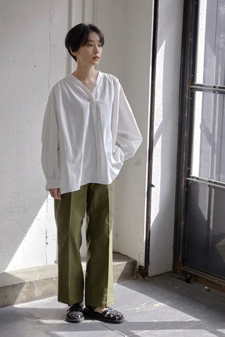 【レリル/lelill】のパイプドベイカーPT 人気、トレンドファッション・服の通販 founy(ファニー) 　ファッション　Fashion　レディースファッション　WOMEN　パンツ　Pants　サテン　Satin　ストレッチ　Stretch　ストレート　Straight　ワイド　Wide　other-7|ID: prp329100004123342 ipo3291000000031407949