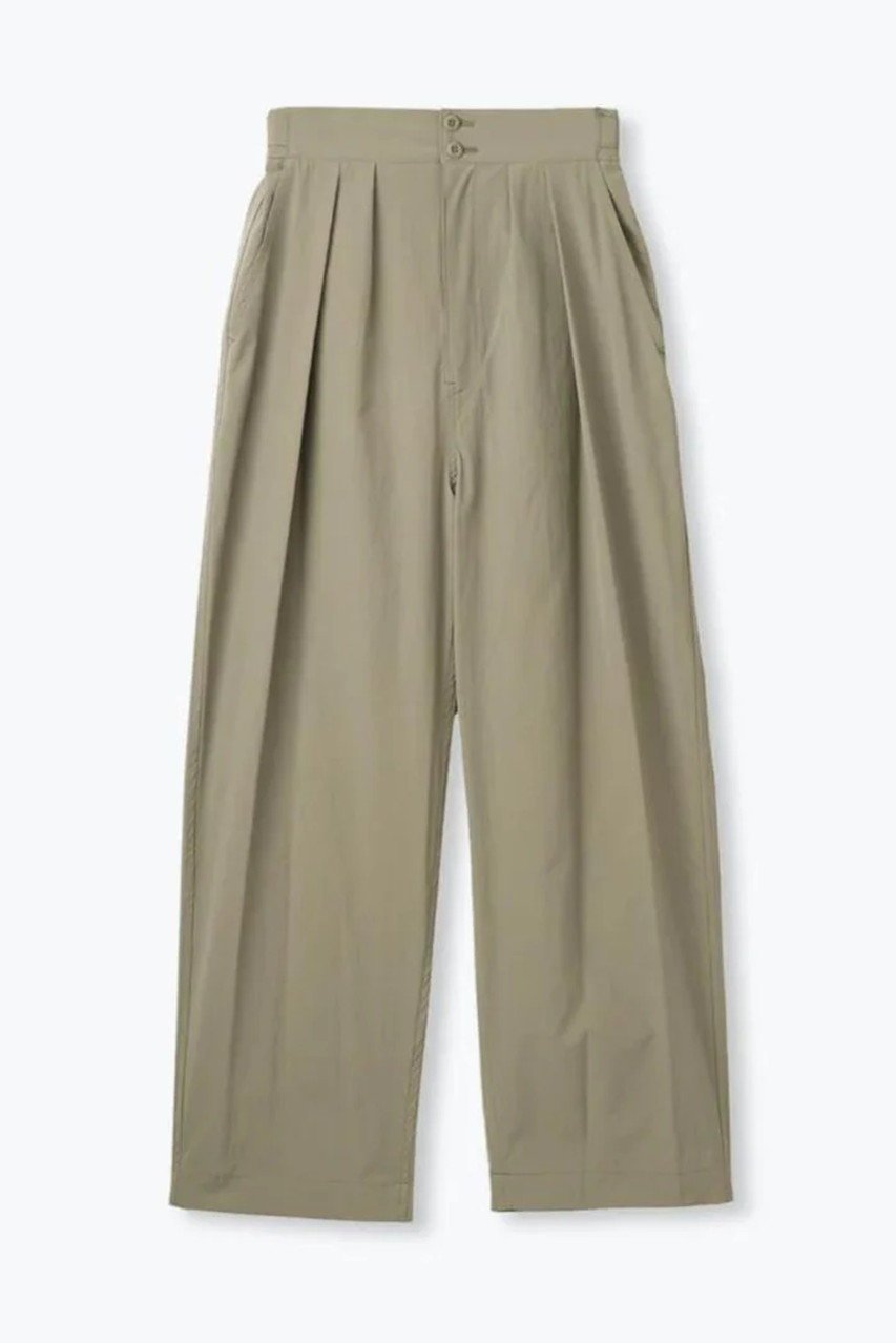 【レリル/lelill】のサイドベルト トラウザーズ インテリア・キッズ・メンズ・レディースファッション・服の通販 founy(ファニー) 　ファッション　Fashion　レディースファッション　Fashion for Women　パンツ　Pants & Trousers　ベルト&ウエストマーク　Belts & Waist Accessories　タフタ　Taffeta, Structured Fabric　ドレス　Dress, One-Piece　カーキ|ID: prp329100004123343 ipo3291000000032827924