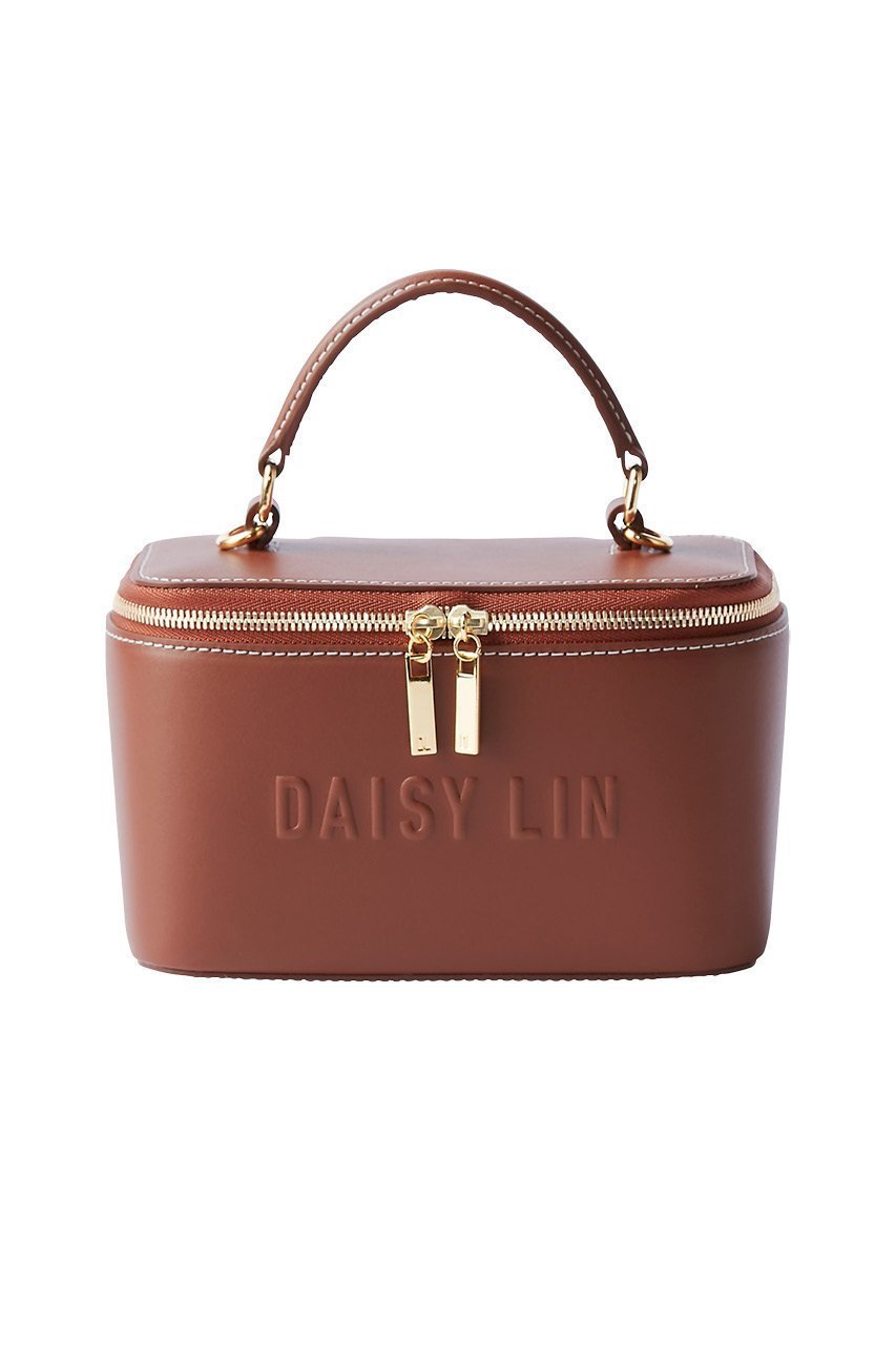 【デイジーリン/DAISY LIN】のBag “Daisy Vanity” インテリア・キッズ・メンズ・レディースファッション・服の通販 founy(ファニー) 　ファッション　Fashion　レディースファッション　Ladies' Fashion Online　クラシカル　Classical　コンパクト　Compact　シンプル　Simple　スマート　Smart　スリット　Slit　チェーン　Chain　ハンドバッグ　Handbag　フォルム　Form　おすすめ　Recommend　夏　Summer　エレガント 上品　Elegant　NEW・新作・新着・新入荷　New Arrivals　ブラウン|ID: prp329100004123344 ipo3291000000032649256