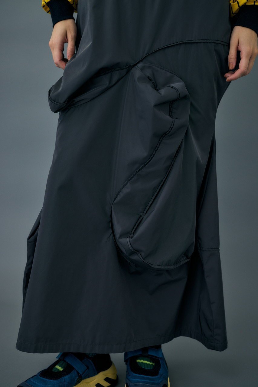 【ナゴンスタンス/nagonstans】のPEギャバ curve Jumper SK/スカート 人気、トレンドファッション・服の通販 founy(ファニー) 　ファッション　Fashion　レディースファッション　Fashion for Women　スカート　Skirts　ロングスカート　Long Skirts / Maxi & Midi Skirts　ロング　Long, Long-Length　other-6|ID: prp329100004123349 ipo3291000000035424385