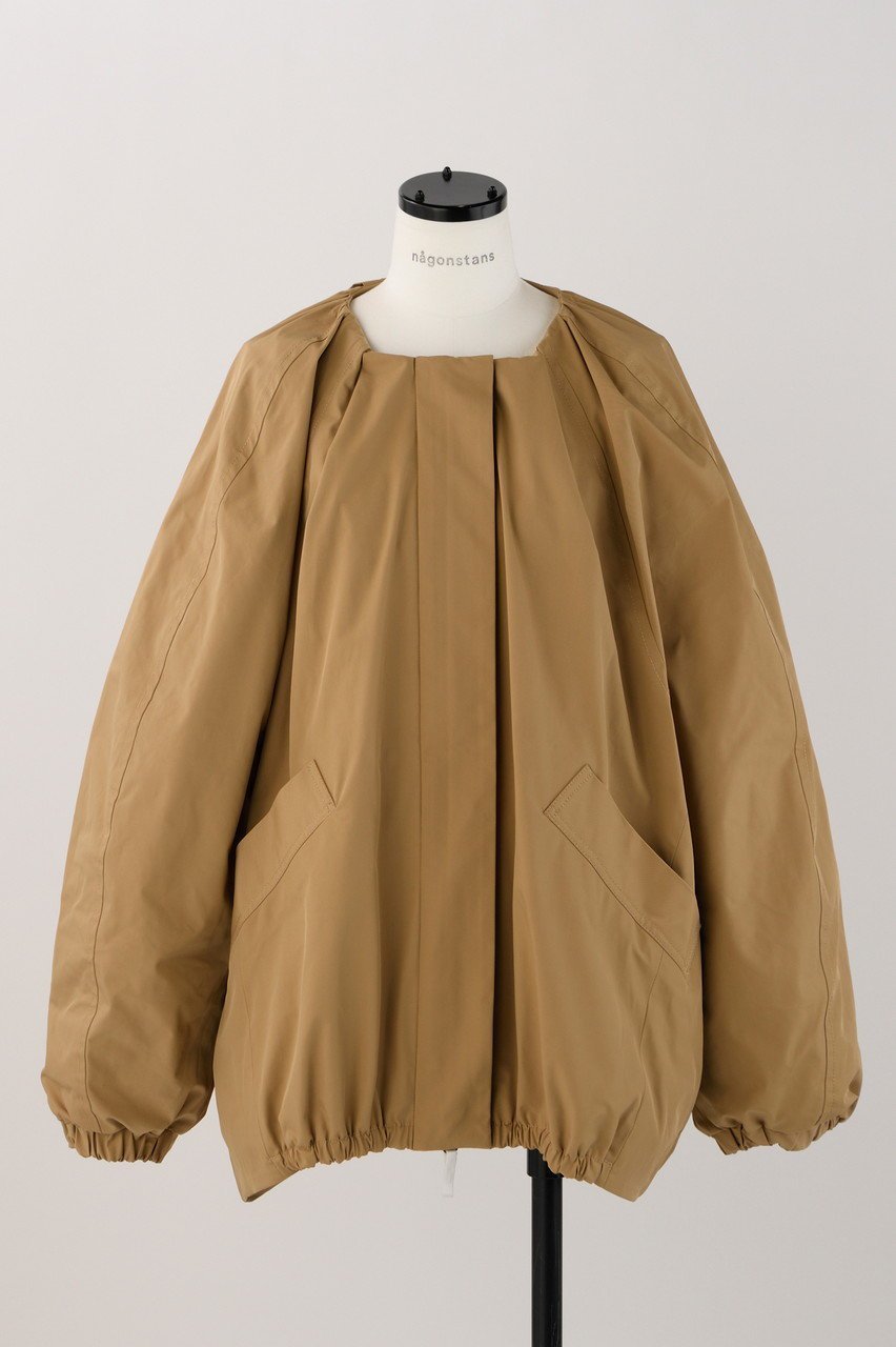【ナゴンスタンス/nagonstans】のハードメモリーツイル タックBZ/ブルゾン インテリア・キッズ・メンズ・レディースファッション・服の通販 founy(ファニー) 　ファッション　Fashion　レディースファッション　Fashion for Women　アウター　Coat / Outerwear Collection　レディースジャケット・軽アウター　Jackets　ブルゾンジャケット・スポーティアウター　Blouson Jackets　ジャケット　Jacket, Outerwear　ストレッチ　Stretch, Stretchy Fabric　ブルゾン　Blouson, Bomber Jacket　Sand|ID: prp329100004123354 ipo3291000000032939898