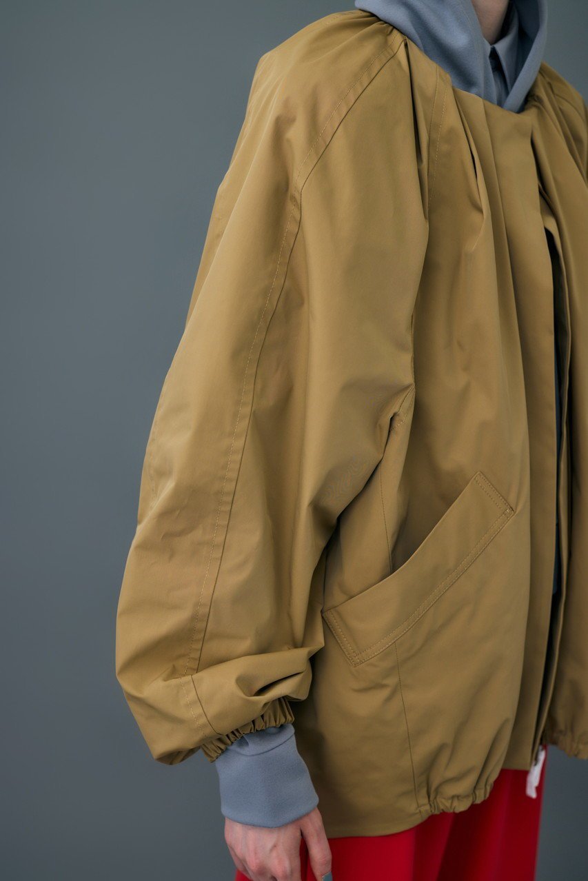 【ナゴンスタンス/nagonstans】のハードメモリーツイル タックBZ/ブルゾン 人気、トレンドファッション・服の通販 founy(ファニー) 　ファッション　Fashion　レディースファッション　Fashion for Women　アウター　Coat / Outerwear Collection　レディースジャケット・軽アウター　Jackets　ブルゾンジャケット・スポーティアウター　Blouson Jackets　ジャケット　Jacket, Outerwear　ストレッチ　Stretch, Stretchy Fabric　ブルゾン　Blouson, Bomber Jacket　other-7|ID: prp329100004123354 ipo3291000000032939942