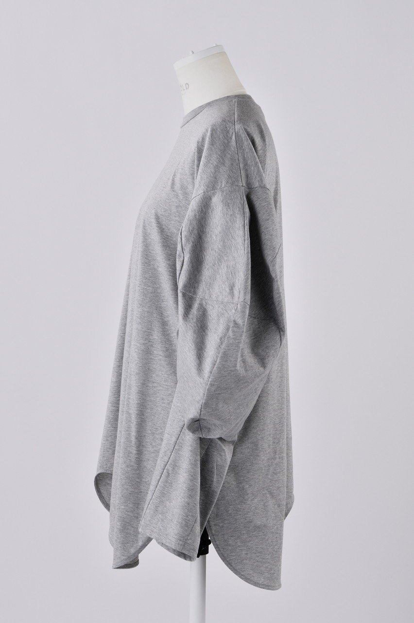 【エンフォルド/ENFOLD】のライト天竺 立体スリーブ ロンT 人気、トレンドファッション・服の通販 founy(ファニー) 　ファッション　Fashion　レディースファッション　Fashion for Women　トップス・カットソー　Cut & Sew Tops　シャツ・ブラウス・オフィスカジュアル　Elegant Blouses & Button-Ups　ロングTシャツ・Tシャツ　Longline T-Shirts & Tees　カットソー・ベーシックTシャツ　Cut-and-Sewn Tops / Stretch Tees & Basics　スリーブ　Sleeve, Long Sleeve / Short Sleeve　パターン　Pattern, Design Print　ベスト　Vest, Waistcoat　ロング　Long, Long-Length　other-2|ID: prp329100004123358 ipo3291000000032899050