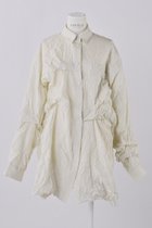 【エンフォルド/ENFOLD】のパステルストライプ Wrinkle タックSH/シャツ 人気、トレンドファッション・服の通販 founy(ファニー) ファッション Fashion レディースファッション WOMEN トップス・カットソー Tops/Tshirt シャツ/ブラウス Shirts/Blouses アシンメトリー Asymmetry ストライプ Stripe スリーブ Sleeve パステル Pastel ランダム Random ロング Long 旅行 Travel thumbnail イエロー|ID: prp329100004123363 ipo3291000000028142666