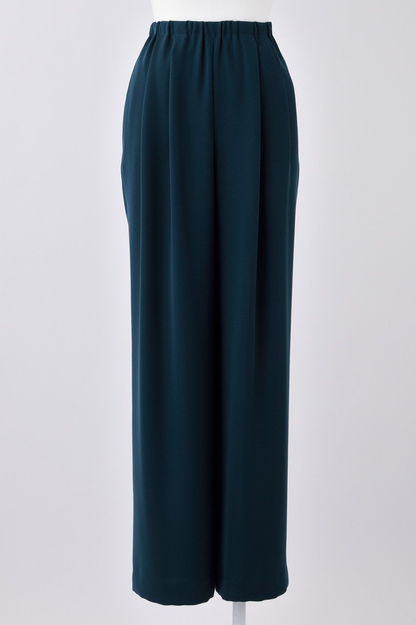 【エンフォルド/ENFOLD】のPEツイル ストレートワイド PT/パンツ インテリア・キッズ・メンズ・レディースファッション・服の通販 founy(ファニー) 　ファッション　Fashion　レディースファッション　Fashion for Women　パンツ　Pants & Trousers　ストレート　Straight, Straight Cut　ツイル　Twist, Twisted Detail　パターン　Pattern, Design Print　ワイド　Wide, Wide Fit　ワーク　Workwear, Utility Style　定番　Standard, Basic Item　ターコイズ|ID: prp329100004123366 ipo3291000000035794778