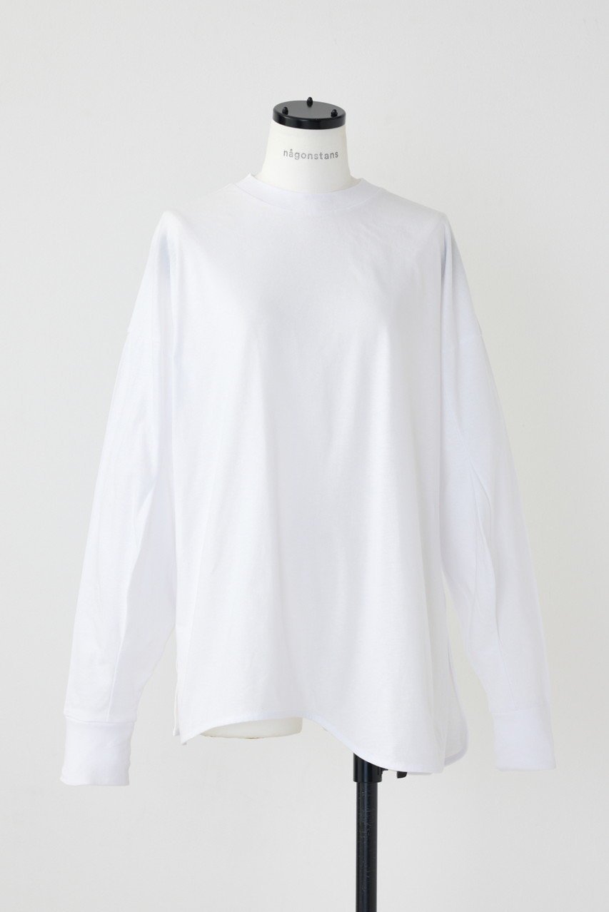 【ナゴンスタンス/nagonstans】のソフト天竺 Curvy ロンT 人気、トレンドファッション・服の通販 founy(ファニー) 　ファッション　Fashion　レディースファッション　Fashion for Women　トップス・カットソー　Cut & Sew Tops　シャツ・ブラウス・オフィスカジュアル　Elegant Blouses & Button-Ups　ロングTシャツ・Tシャツ　Longline T-Shirts & Tees　カットソー・ベーシックTシャツ　Cut-and-Sewn Tops / Stretch Tees & Basics　おすすめ　Recommended / Our Picks　カーディガン　Cardigan, Knitwear　スリーブ　Sleeve, Long Sleeve / Short Sleeve　ロング　Long, Long-Length　 other-1|ID: prp329100004123381 ipo3291000000032898981