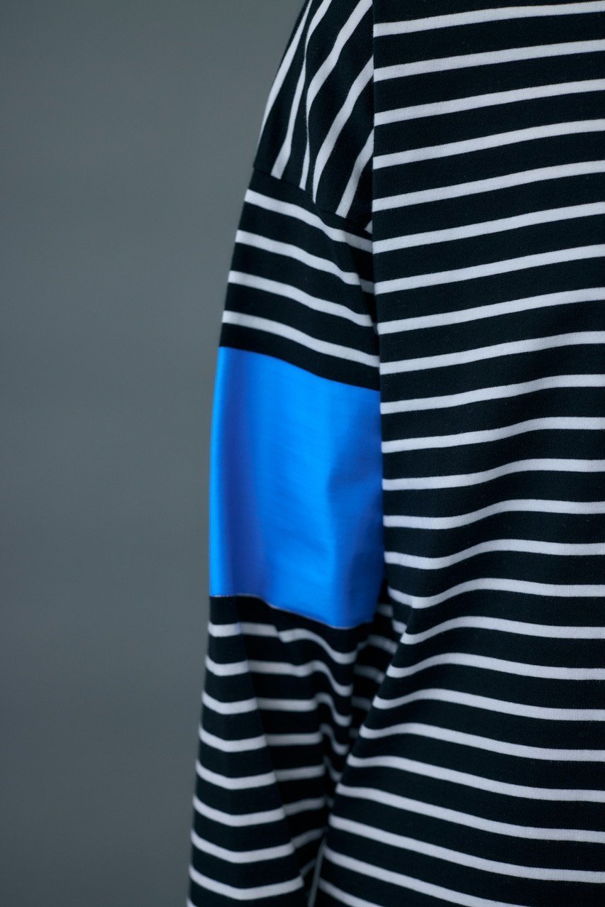 【ナゴンスタンス/nagonstans】のCO Border Over ColorロンT 人気、トレンドファッション・服の通販 founy(ファニー) 　ファッション　Fashion　レディースファッション　WOMEN　トップス・カットソー　Tops/Tshirt　シャツ/ブラウス　Shirts/Blouses　ロング / Tシャツ　T-Shirts　カットソー　Cut and Sewn　スリーブ　Sleeve　プリント　Print　ボーダー　Border　ポケット　Pocket　ラバー　Rubber　ロング　Long　other-7|ID: prp329100004123382 ipo3291000000031408262