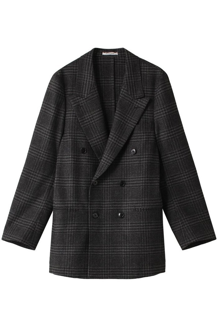 【クチュールドアダム/COUTURE D'ADAM】のグレンチェックジャケット インテリア・キッズ・メンズ・レディースファッション・服の通販 founy(ファニー) https://founy.com/ ファッション Fashion レディースファッション WOMEN アウター Coat Outerwear ジャケット Jackets オケージョン Occasion ジャケット Jacket チェック Check トレンド Trend ファブリック Fabric モダン Modern |ID: prp329100004123395 ipo3291000000028142768