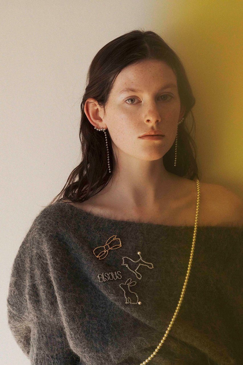 【アデル ビジュー/ADER bijoux】のCUTSTEEL ribbon ブローチ 人気、トレンドファッション・服の通販 founy(ファニー) 　ファッション　Fashion　レディースファッション　Fashion for Women　ジュエリー　Jewelry　ジャケット　Jacket, Outerwear　ストール　Stole, Wrap　パーティ　Party, Party Style　フォーマル　Formal, Dressy　ブローチ　Brooch, Pin Brooch　リボン　Ribbon, Bow　リュクス　Luxury, Elegant, High-End, Chic　other-2|ID: prp329100004123405 ipo3291000000035755463