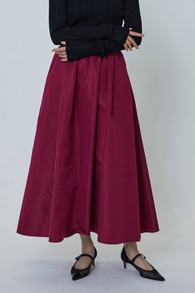 【プルミエ アロンディスモン/1er Arrondissement】のタフタスカート 人気、トレンドファッション・服の通販 founy(ファニー) ファッション Fashion レディースファッション WOMEN スカート Skirt ロングスカート Long Skirt イタリア Italy ギャザー Gather タフタ Taffeta ロング Long |ID:prp329100004123424