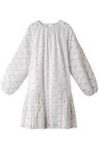 【マーレット/MERLETTE】のEMILE EMBROIDERY 半円刺しゅうサイドティアードドレス 人気、トレンドファッション・服の通販 founy(ファニー) ファッション Fashion レディースファッション WOMEN ワンピース Dress ドレス Party Dresses チュニック Tunic シルク Silk チュニック Tunic ドレス Dress thumbnail ホワイト|ID: prp329100004123431 ipo3291000000028142892