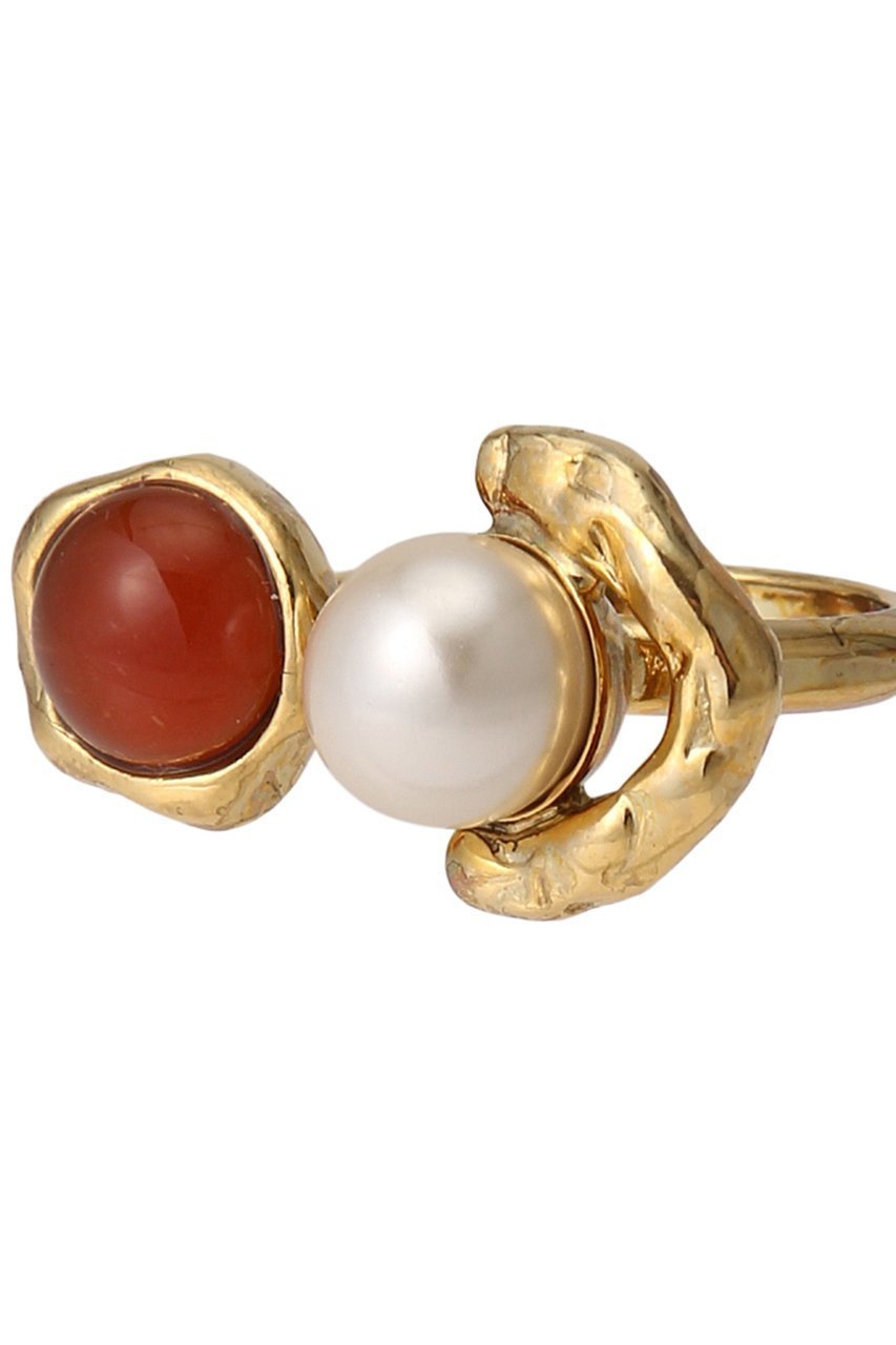 【アデル ビジュー/ADER bijoux】のVAGUE open cabochon リング 人気、トレンドファッション・服の通販 founy(ファニー) 　ファッション　Fashion　レディースファッション　Fashion for Women　ガラス　Glass, Glassware　パール　Pearl, Pearl Accent　メタル　Metal, Metal Parts　モチーフ　Motif, Design Theme　再入荷　Restock / Back in Stock　other-5|ID: prp329100004124616 ipo3291000000031804601