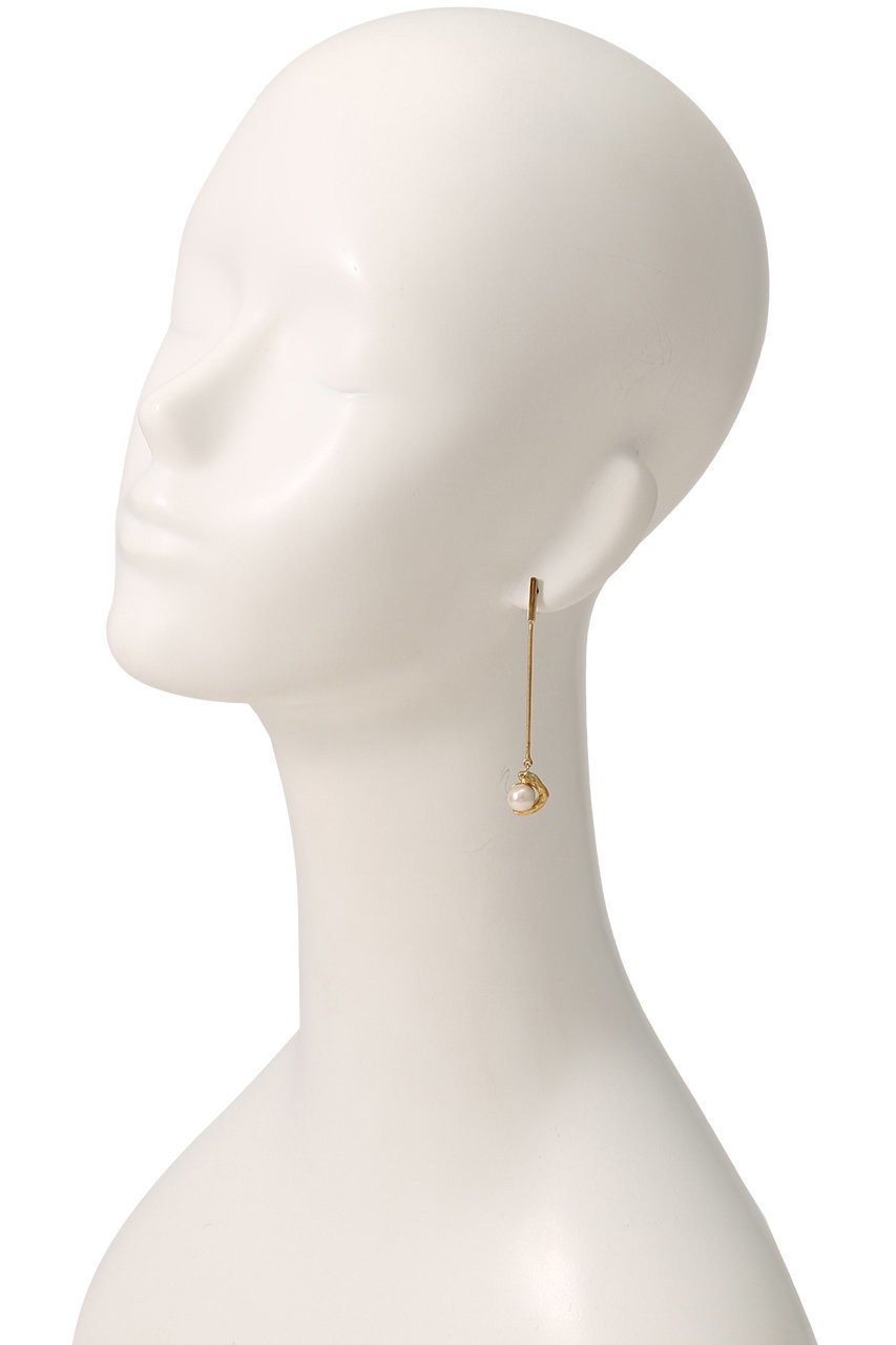 【アデル ビジュー/ADER bijoux】のVAGUE snake chain ピアス 人気、トレンドファッション・服の通販 founy(ファニー) 　ファッション　Fashion　レディースファッション　Fashion for Women　ジュエリー　Jewelry　ファッションリング　Fashion Rings　イヤリング・フープ・ドロップタイプ　Hoop, Drop & Clip Earrings　おすすめ　Recommended / Our Picks　イヤリング　Earrings　ガラス　Glass, Glassware　パーティ　Party, Party Style　パール　Pearl, Pearl Accent　メタル　Metal, Metal Parts　モチーフ　Motif, Design Theme　other-3|ID: prp329100004124617 ipo3291000000035659074