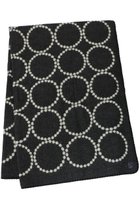 【ミナ ペルホネン/mina perhonen / GOODS】のtambourine ブランケット Large 約210×145cm 人気、トレンドファッション・服の通販 founy(ファニー) ジャカード／ジャガード Jacquard, Woven Pattern ブランケット Blanket, Throw Blanket 冬 Winter / This Winter thumbnail ブラック|ID: prp329100004124631 ipo3291000000036184904