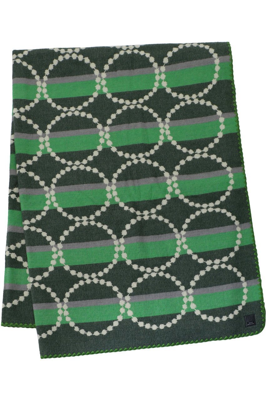 【ミナ ペルホネン/mina perhonen】のtambourine borderブランケット Large 約210×145cm インテリア・キッズ・メンズ・レディースファッション・服の通販 founy(ファニー) 　ファッション　Fashion　レディースファッション　Fashion for Women　ユニセックス　Unisex, Genderless　お家時間・ステイホーム　Stay Home / At Home　ブランケット　Blanket, Throw Blanket　ボーダー　Border, Stripe　リラックス　Relax, Relaxed Fit　グリーンミックス|ID: prp329100004124633 ipo3291000000033665161