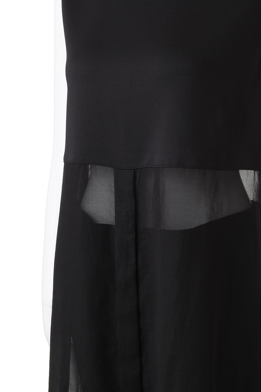 【ル フィル/LE PHIL】のシアーコンビインナーブラウス 人気、トレンドファッション・服の通販 founy(ファニー) 　ファッション　Fashion　レディースファッション　Fashion for Women　トップス・カットソー　Cut & Sew Tops　キャミソール&ノースリーブ　Camisoles & Sleeveless Tops　シャツ・ブラウス・オフィスカジュアル　Elegant Blouses & Button-Ups　インナー　Innerwear　スウェット / スエット　Sweatshirt, Sweatwear　ドッキング　Docking, Mixed Material　ノースリーブ　Sleeveless, No-Sleeve　other-5|ID: prp329100004124639 ipo3291000000032901420