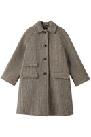 【マックスマーラ/Max Mara】の【Weekend Max Mara】PITONE ヴァージンウールツイードコート 人気、トレンドファッション・服の通販 founy(ファニー) ファッション Fashion レディースファッション WOMEN アウター Coat Outerwear コート Coats マニッシュ Mannish ロング Long エレガント 上品 Elegant |ID:prp329100004124649