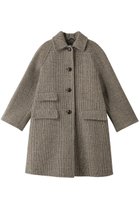 【マックスマーラ/Max Mara】の【Weekend Max Mara】PITONE ヴァージンウールツイードコート ブラウンウェールズ|ID:prp329100004124649