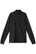【バウト/BOWTE】のオーガニックCREAMY JERSEY ロゴハイネック Tシャツ ブラック|ID: prp329100004124650 ipo3291000000032916153