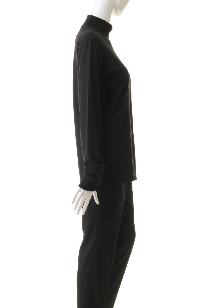 【バウト/BOWTE】のオーガニックCREAMY JERSEY ロゴハイネック Tシャツ 人気、トレンドファッション・服の通販 founy(ファニー) ファッション Fashion レディースファッション Fashion for Women トップス・カットソー Cut & Sew Tops シャツ・ブラウス・オフィスカジュアル Elegant Blouses & Button-Ups ロングTシャツ・Tシャツ Longline T-Shirts & Tees カットソー・ベーシックTシャツ Cut-and-Sewn Tops / Stretch Tees & Basics オーガニック Organic Cotton シンプル Simple, Minimal スリーブ Sleeve, Long Sleeve / Short Sleeve ハイネック High Neck, Mock Neck ボトム Bottoms, Lower Wear ロング Long, Long-Length other-3|ID: prp329100004124650 ipo3291000000035791624