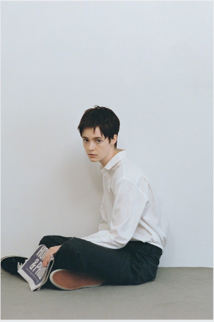 【バウト/BOWTE】のセミ スプレッド カラーシャツ 人気、トレンドファッション・服の通販 founy(ファニー) 　ファッション　Fashion　レディースファッション　Fashion for Women　トップス・カットソー　Cut & Sew Tops　シャツ・ブラウス・オフィスカジュアル　Elegant Blouses & Button-Ups　ジャケット　Jacket, Outerwear　スリーブ　Sleeve, Long Sleeve / Short Sleeve　ロング　Long, Long-Length　エレガント 上品　Elegant　other-6|ID: prp329100004124655 ipo3291000000036059834