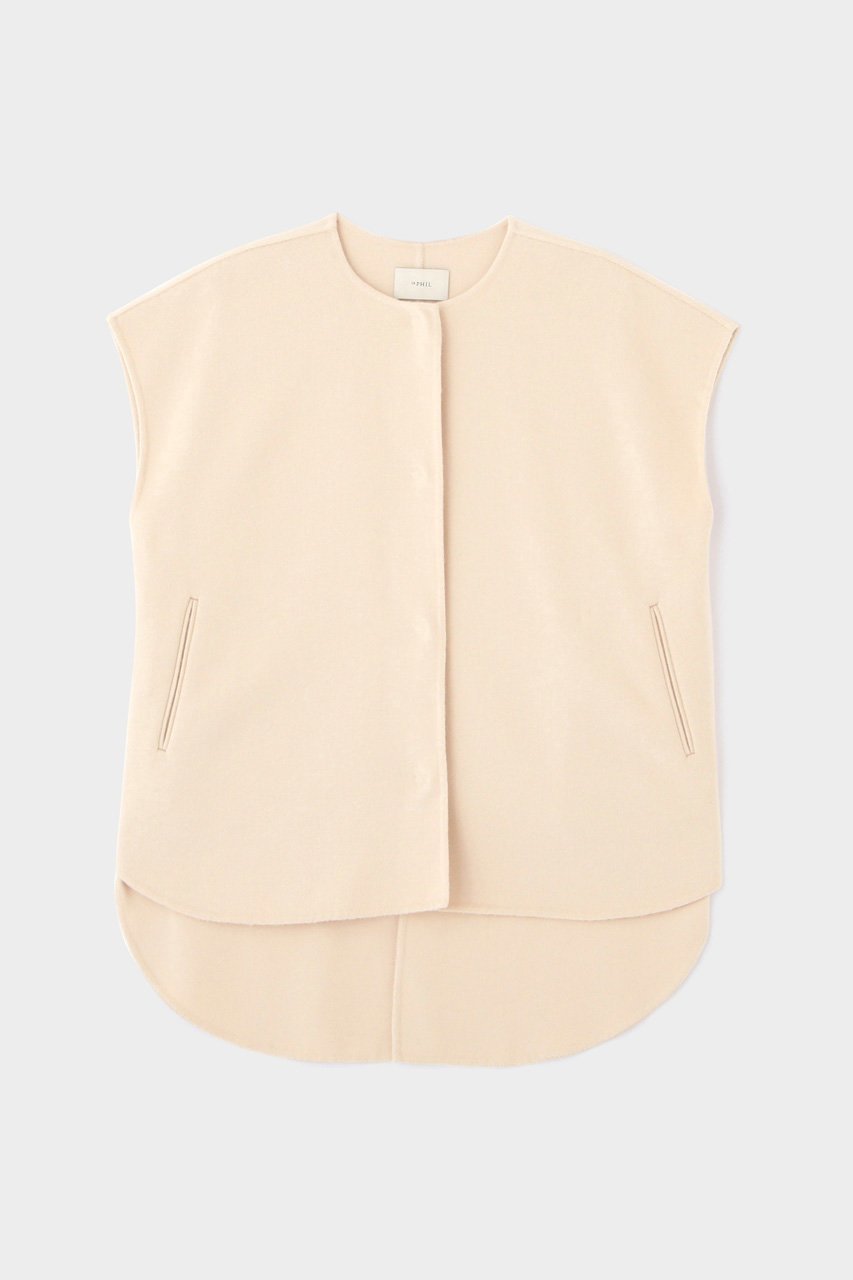 【ル フィル/LE PHIL】のライトリバージレ インテリア・キッズ・メンズ・レディースファッション・服の通販 founy(ファニー) 　ファッション　Fashion　レディースファッション　Fashion for Women　アウター　Coat / Outerwear Collection　レディースジャケット・軽アウター　Jackets　インナー　Innerwear　コンパクト　Compact, Small Size　ジャケット　Jacket, Outerwear　フォルム　Silhouette, Form　ベスト　Vest, Waistcoat　ボトム　Bottoms, Lower Wear　ミックス　Mix, Mixed Style　リバーシブル　Reversible, Two-Sided　ワイド　Wide, Wide Fit　A/W・秋冬　Autumn/Winter　ホワイト|ID: prp329100004124660 ipo3291000000035637389